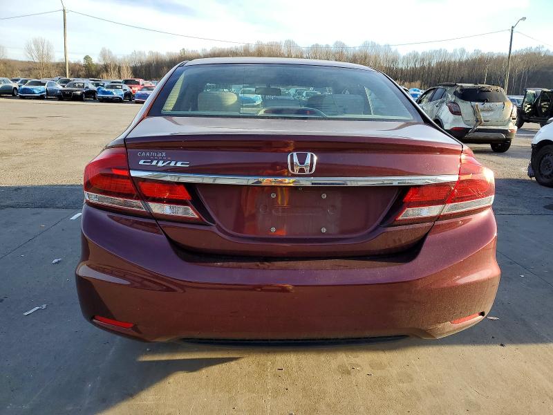 Photo 6 from auction – 2015 HONDA CIVIC EX with VIN 19XFB2F80FE038132