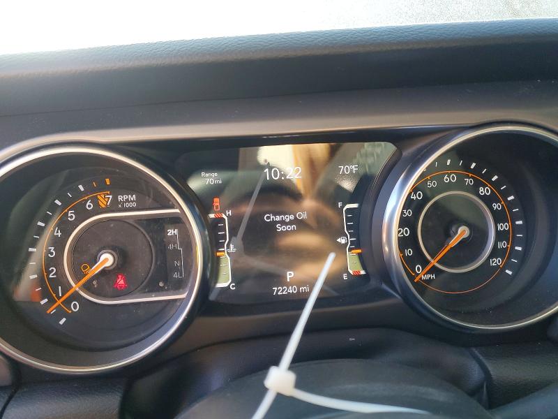 Photo 9 from auction – 2022 JEEP GLADIATOR with VIN 1C6HJTAG3NL145138
