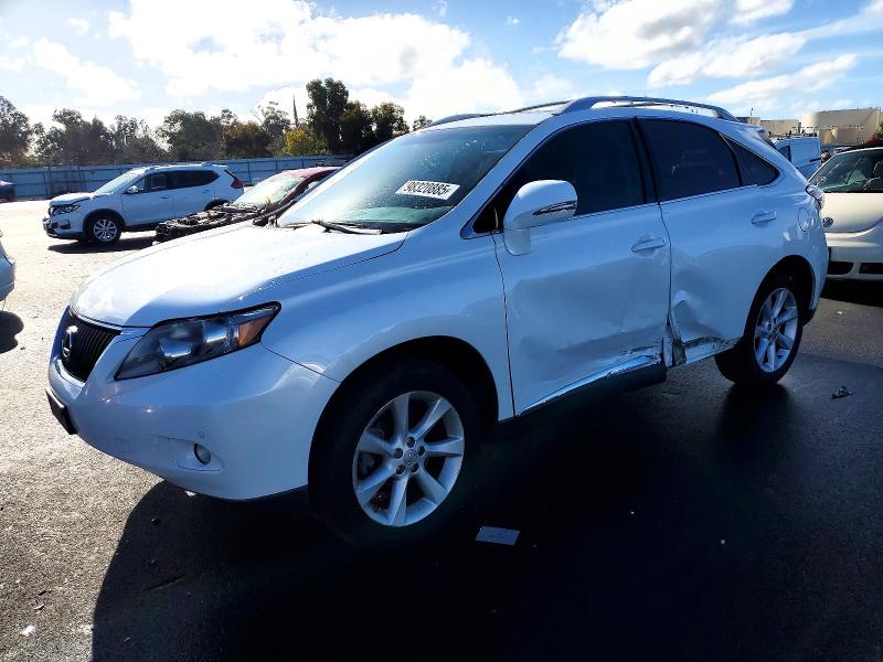 LEXUS RX 350 2010 with VIN 2T2ZK1BA2AC031363 - Photo from auction
