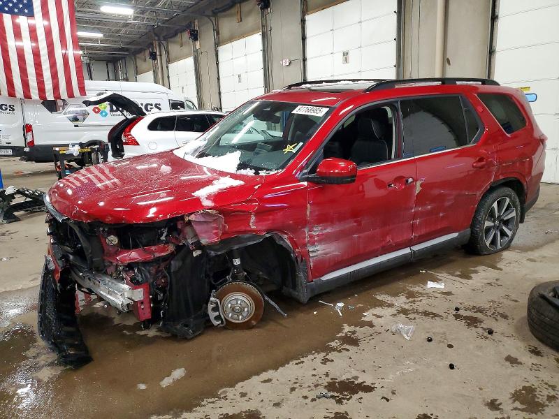 HONDA PILOT ELIT 2025 with VIN 5FNYG1H82SB096510 - Photo from auction