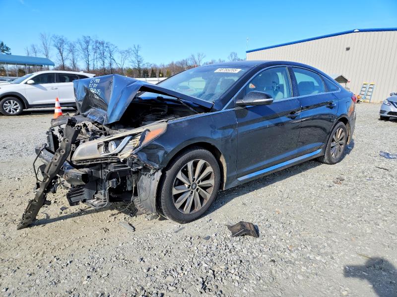 HYUNDAI SONATA SPO 2015 with VIN 5NPE34AF0FH042946 - Photo from auction