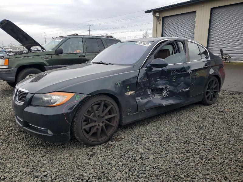 BMW 335 2007 with VIN WBAVB73507P100422 - Photo from auction
