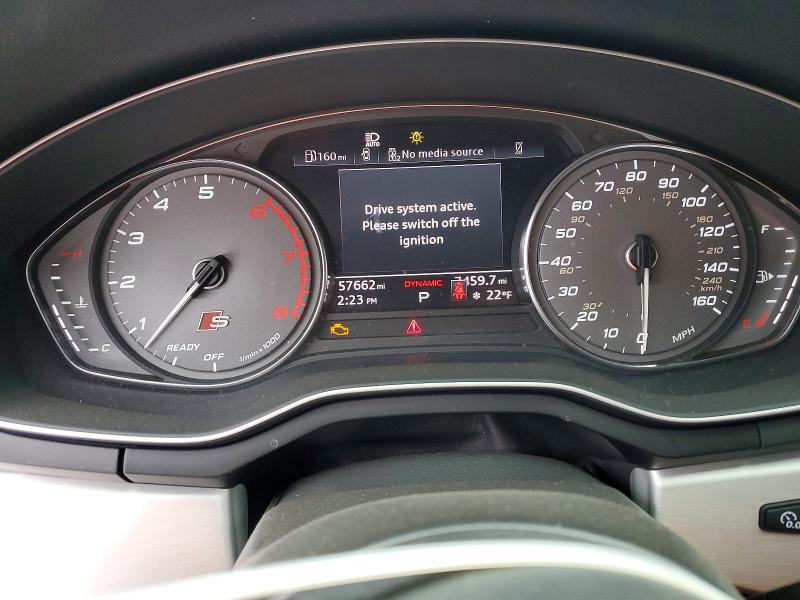 Photo 9 from auction – 2021 AUDI S4 PREMIUM with VIN WAUA4AF43MA087236