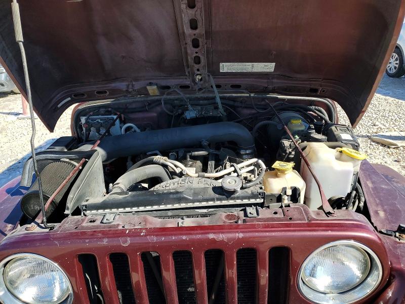 Photo 11 from auction – 2002 JEEP WRANGLER / with VIN 1J4FA59S62P769938
