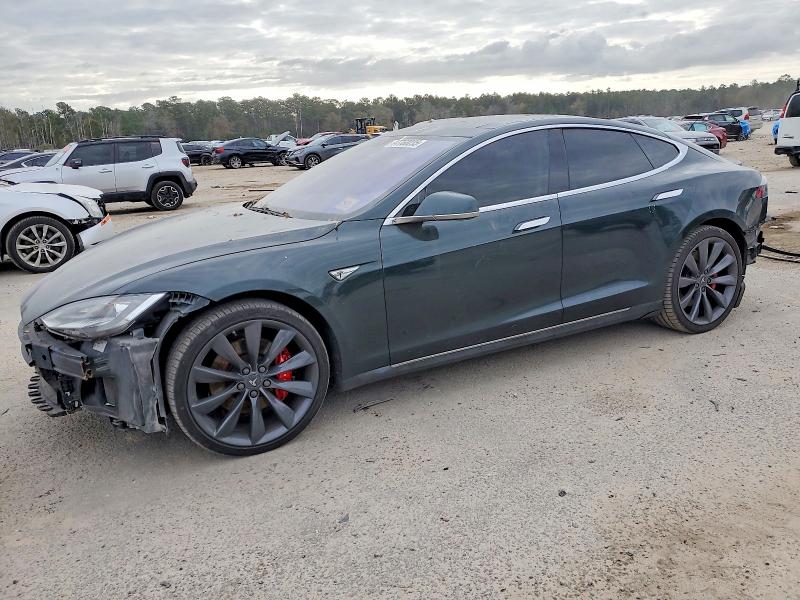 TESLA MODEL S 2014 with VIN 5YJSA1H19EFP51986 - Photo from auction