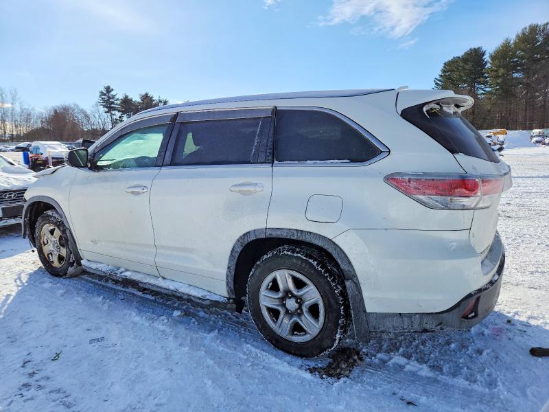 Photo 2 from auction – 2016 TOYOTA HIGHLANDER with VIN 5TDJKRFH2GS325224