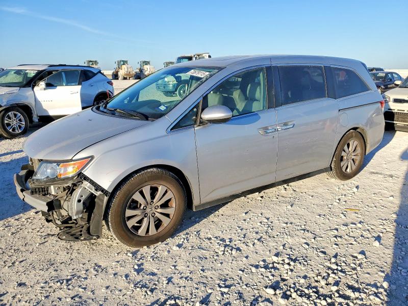 HONDA ODYSSEY EX 2015 with VIN 5FNRL5H68FB071137 - Photo from auction