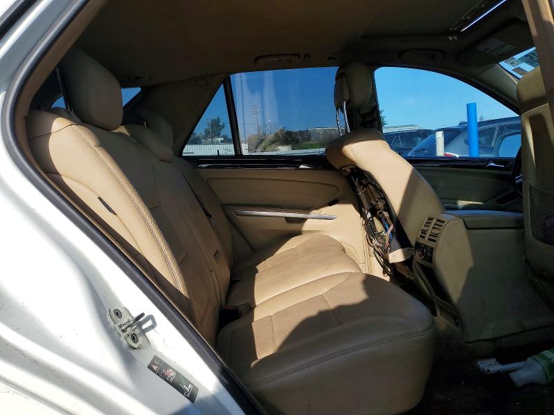 Photo 10 from auction – 2010 MERCEDES-BENZ ML with VIN 4JGBB2FB6AA612301