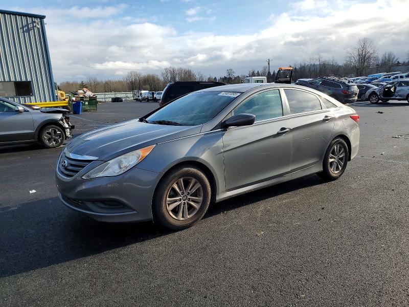 HYUNDAI SONATA 2014 with VIN 5NPEB4AC1EH830187 - Photo from auction