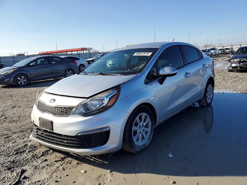 KIA RIO 2017 with VIN KNADM4A35H6117990 - Photo from auction