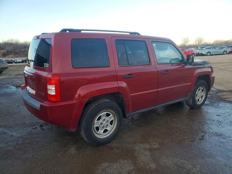 Photo 3 from auction – 2008 JEEP PATRIOT SP with VIN 1J8FF28W98D534138