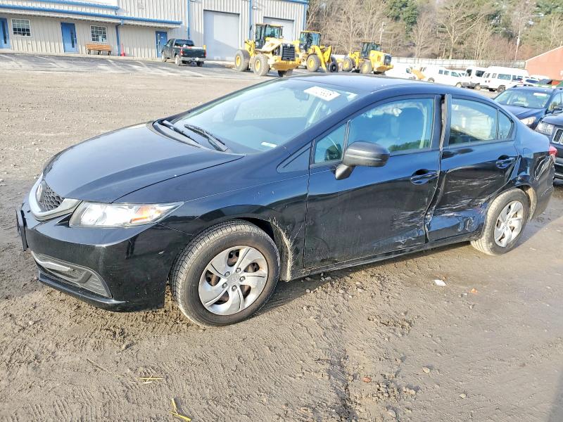 HONDA CIVIC LX 2014 with VIN 2HGFB2F50EH548247 - Photo from auction