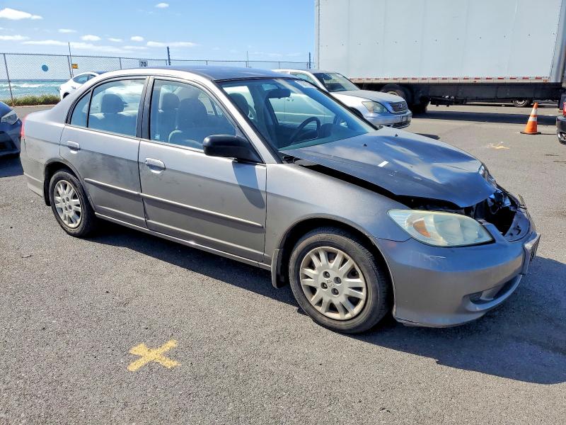 Photo 4 from auction – 2005 HONDA CIVIC with VIN 2HGES16595H569278