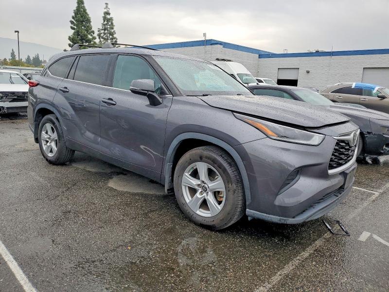 Photo 4 from auction – 2021 TOYOTA HIGHLANDER with VIN 5TDCZRAH5MS530673