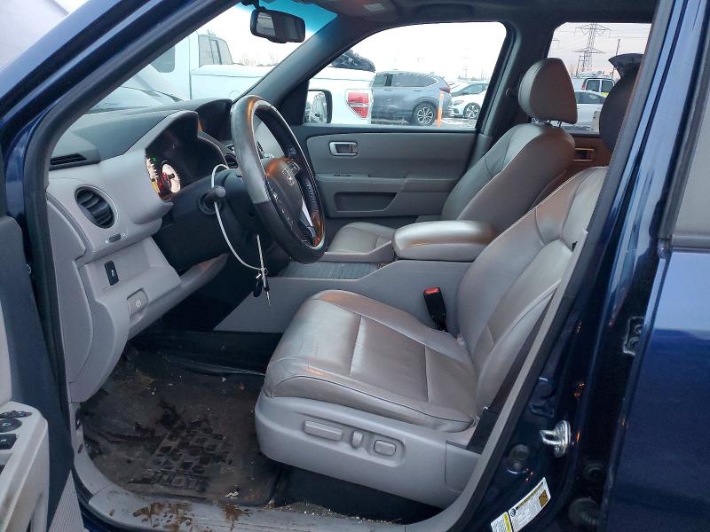 Photo 7 from auction – 2015 HONDA PILOT EXL with VIN 5FNYF4H57FB023844