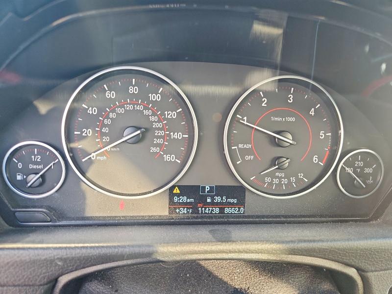 Photo 9 from auction – 2014 BMW 328 with VIN WBA3D5C59EKX99629