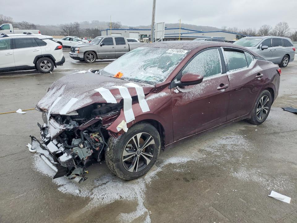 NISSAN SENTRA 2023 with VIN 3N1AB8CV3PY229232 - Photo from auction