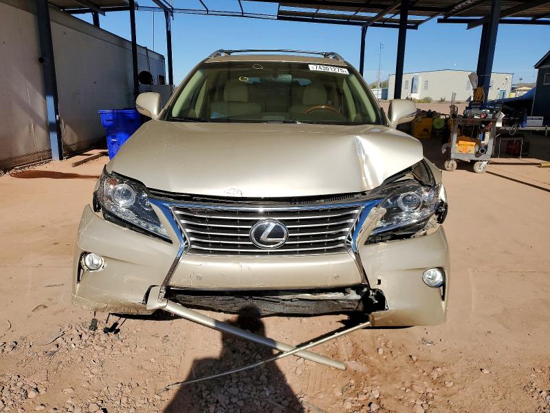 Photo 5 from auction – 2013 LEXUS RX 350 BAS with VIN JTJBK1BA4D2027093