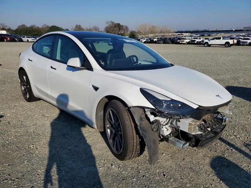 Photo 4 from auction – 2021 TESLA MODEL 3 with VIN 5YJ3E1EA0MF986997