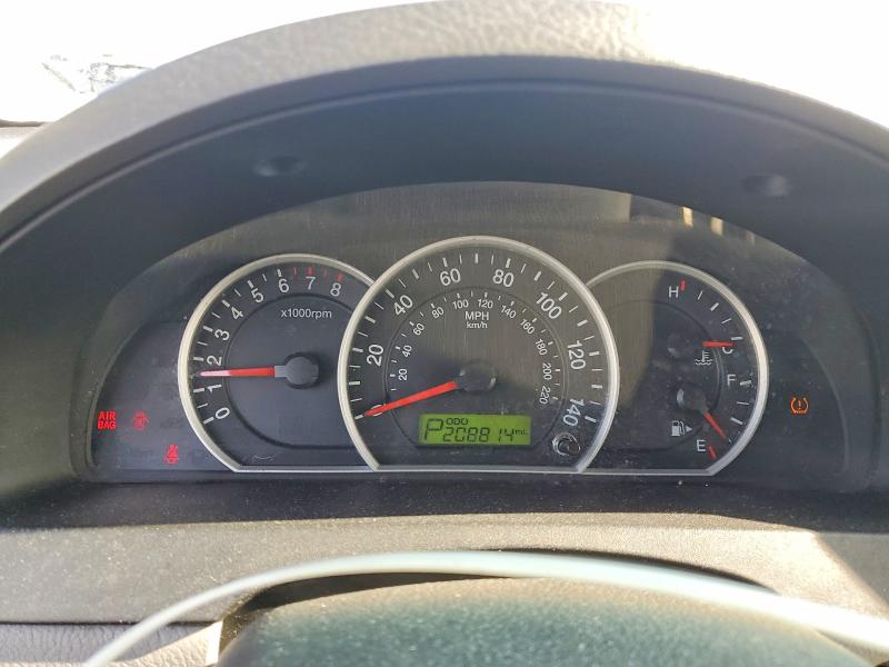 Photo 9 from auction – 2009 KIA SORENTO LX with VIN KNDJD735X95882397
