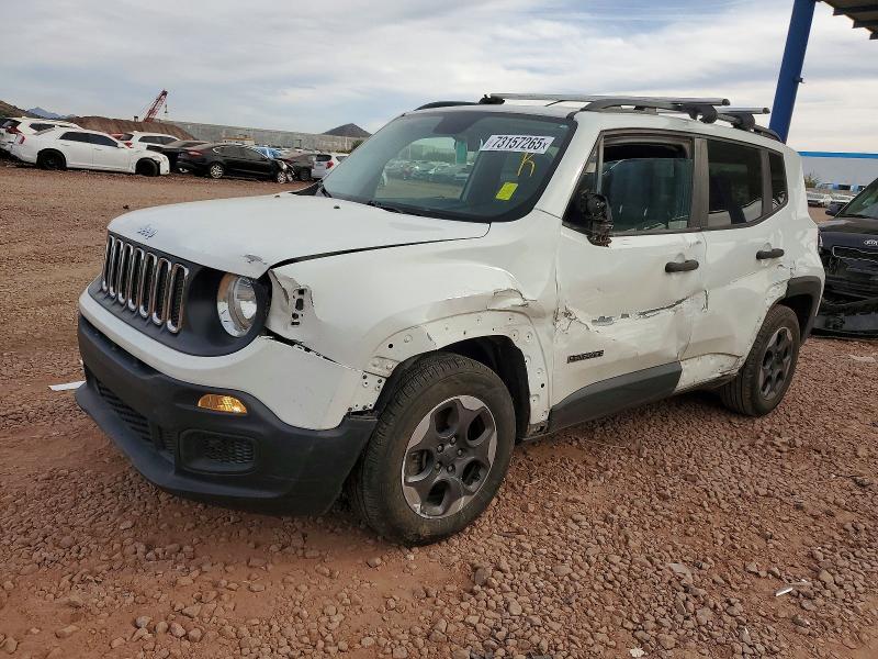 Photo 1 from auction – 2017 JEEP RENEGADE with VIN ZACCJAAH3HPE99466