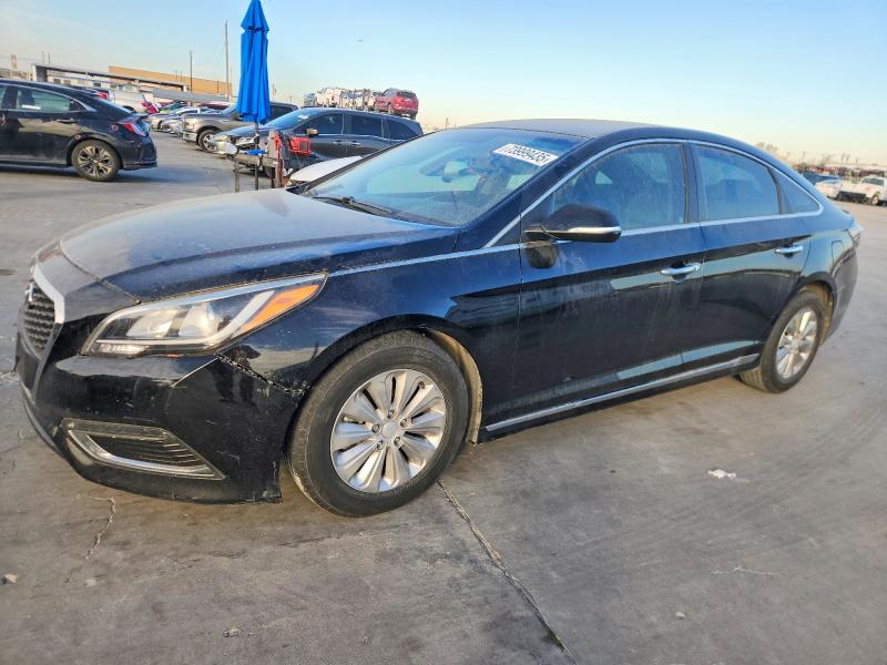HYUNDAI SONATA 2017 with VIN KMHE24L10HA046828 - Photo from auction