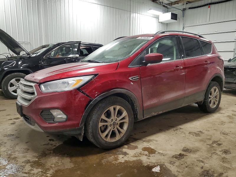 FORD ESCAPE SEL 2018 with VIN 1FMCU9HD5JUC08264 - Photo from auction