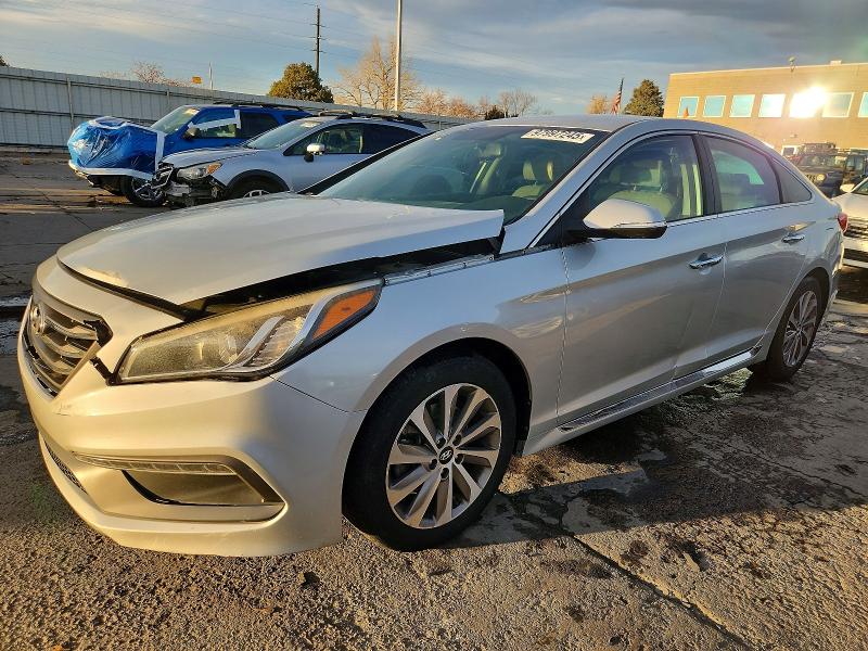 HYUNDAI SONATA 2015 with VIN 5NPE34AF5FH080298 - Photo from auction