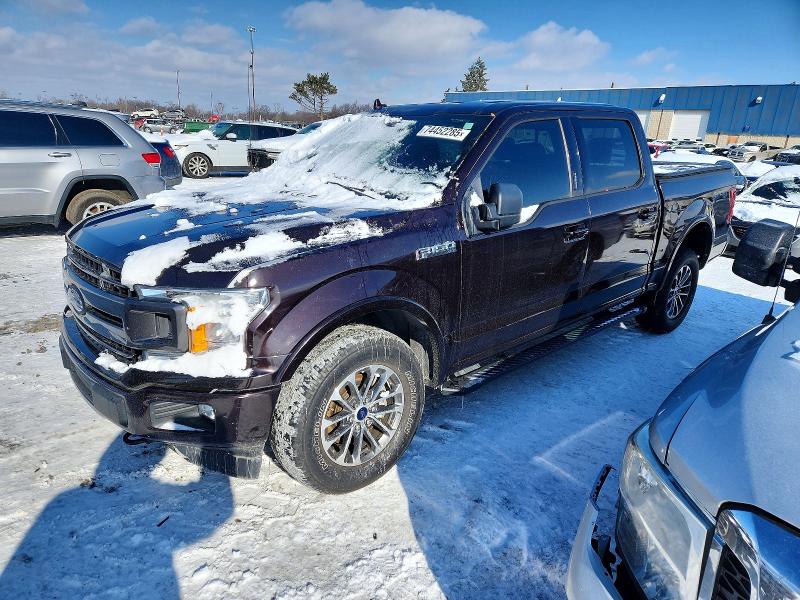 FORD F150 SUPER 2018 with VIN 1FTEW1E53JFC94510 - Photo from auction