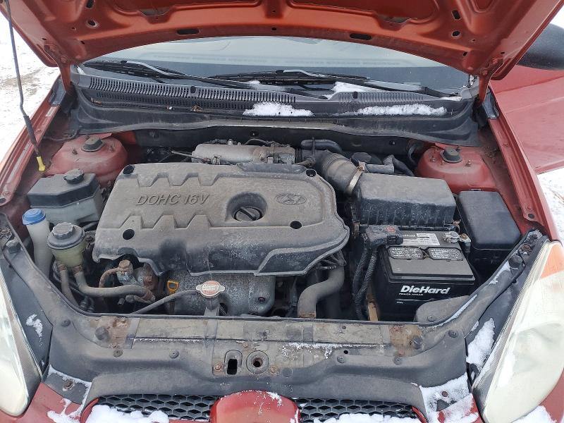Photo 11 from auction – 2008 HYUNDAI ACCENT with VIN KMHCM36C78U096262