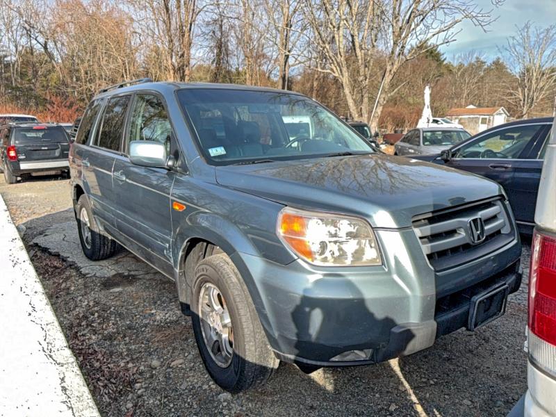 HONDA PILOT EXL 2007 с VIN 2HKYF18517H511494 - Фото с аукциона