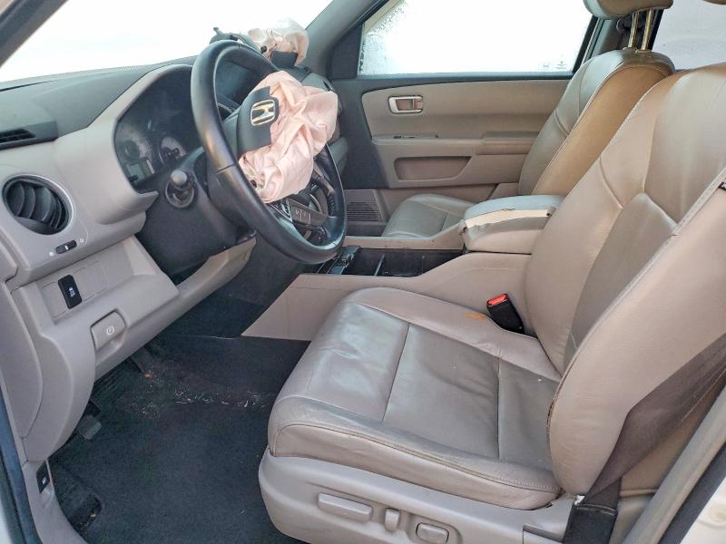 Photo 7 from auction – 2012 HONDA PILOT EXL with VIN 5FNYF4H52CB059100