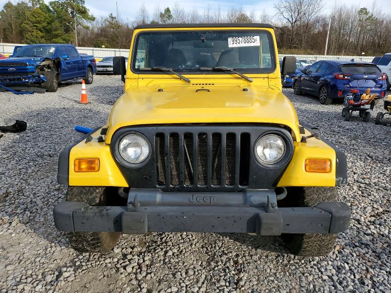 Photo 5 from auction – 2000 JEEP WRANGLER / with VIN 1J4FA49S9YP774795