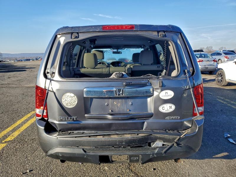 Photo 6 from auction – 2013 HONDA PILOT LX with VIN 5FNYF4H20DB037037