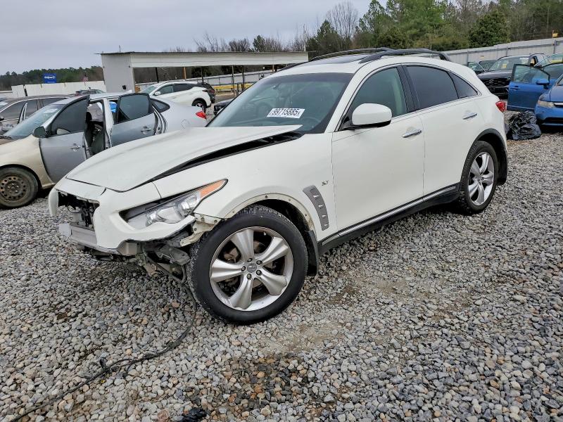 INFINITI FX35 2010 with VIN JN8AS1MUXAM803186 - Photo from auction