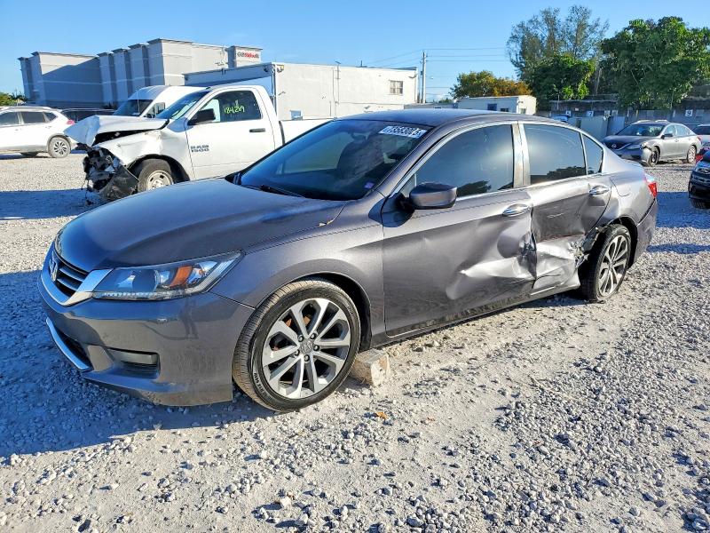 Photo 1 from auction – 2015 HONDA ACCORD SPO with VIN 1HGCR2F5XFA090750