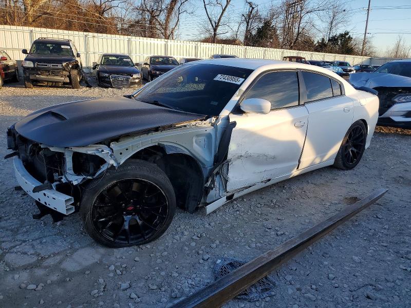 DODGE CHARGER 2018 with VIN 2C3CDXAT2JH316195 - Photo from auction