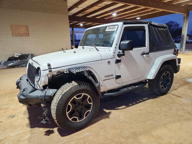 JEEP WRANGLER S 2012 with VIN 1C4AJWAG7CL214101 - Photo from auction