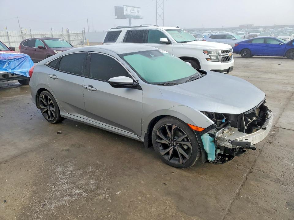 Photo 4 from auction – 2020 HONDA CIVIC with VIN 19XFC2F80LE200396