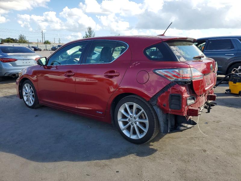 Photo 2 from auction – 2013 LEXUS CT 200 with VIN JTHKD5BH9D2172422
