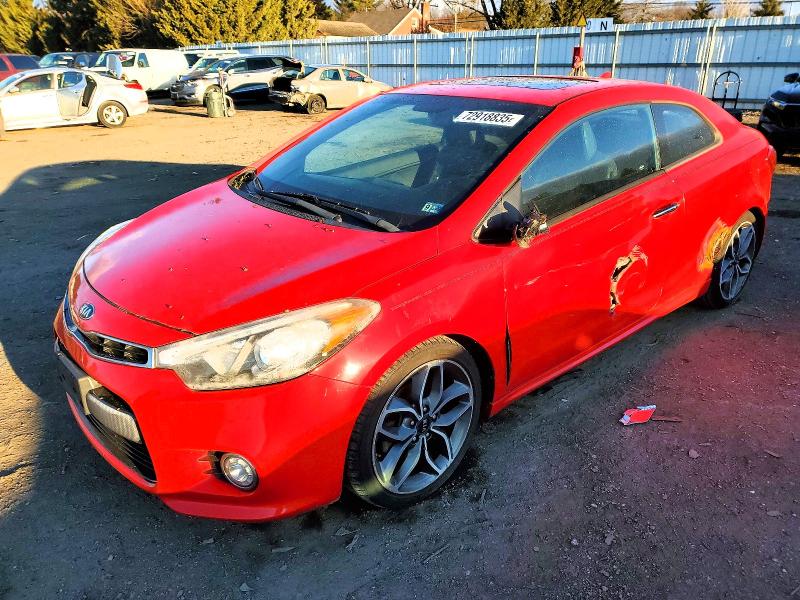 KIA FORTE SX 2014 with VIN KNAFZ6A39E5213662 - Photo from auction