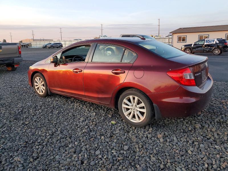 Photo 2 from auction – 2012 HONDA CIVIC with VIN 19XFB2F97CE031201