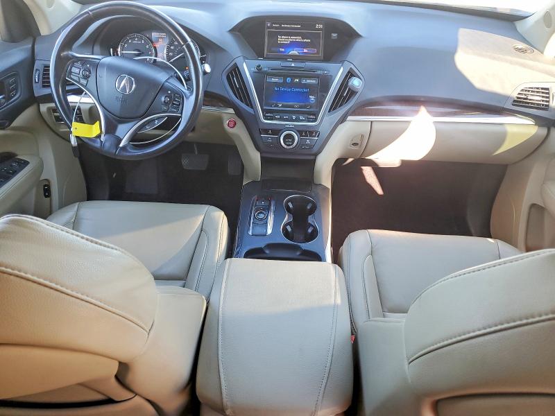 Foto 8 de la subasta – 2017 ACURA MDX con VIN 5FRYD3H39HB009735