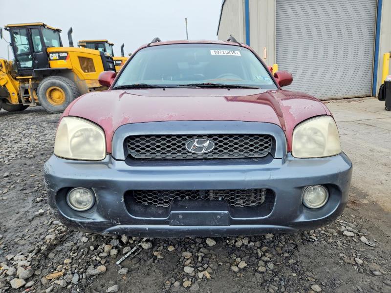 Photo 5 from auction – 2004 HYUNDAI SANTA FE G with VIN KM8SC73D64U848725