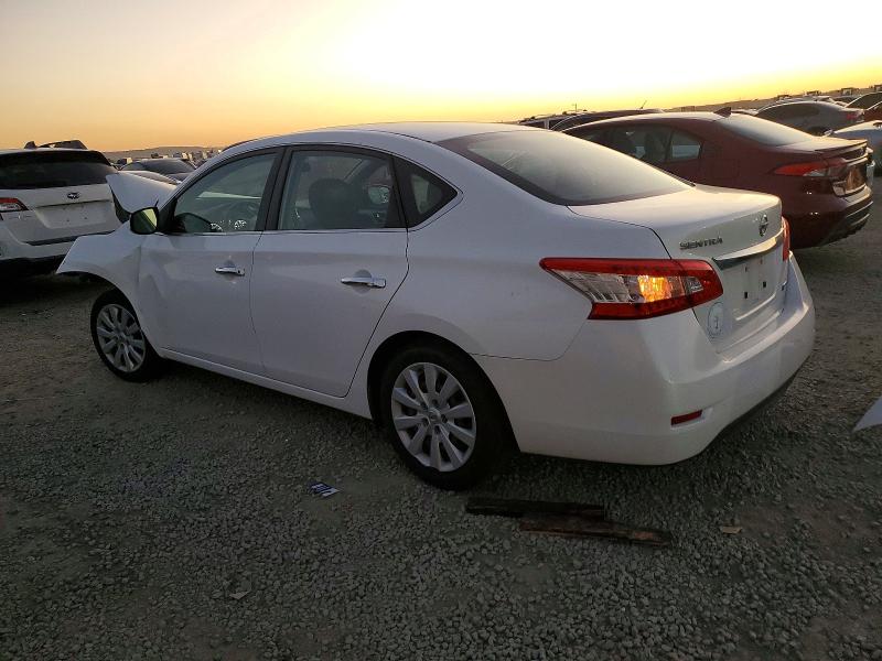 Photo 2 from auction – 2014 NISSAN SENTRA S with VIN 3N1AB7AP3EL643930