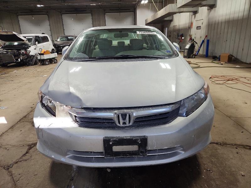Photo 5 from auction – 2012 HONDA CIVIC LX with VIN 19XFB2F59CE010458