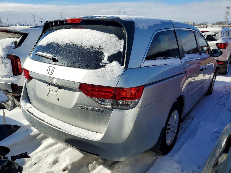 Photo 3 from auction – 2014 HONDA ODYSSEY LX with VIN 5FNRL5H26EB004869