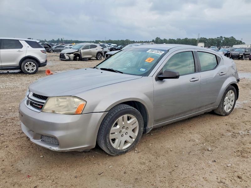 DODGE AVENGER SE 2014 with VIN 1C3CDZAG2EN109110 - Photo from auction