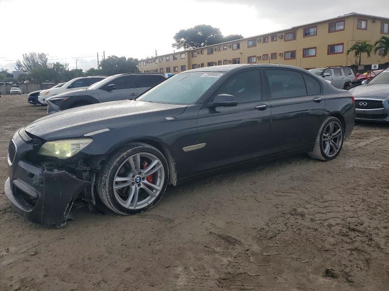 BMW 740 LI 2013 with VIN WBAYE4C58DD137332 - Photo from auction