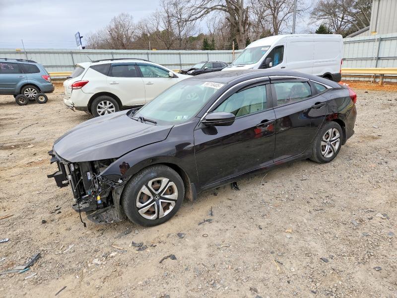 Photo 1 from auction – 2017 HONDA CIVIC LX with VIN 19XFC2E55HE045925